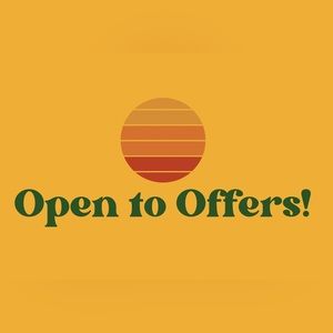 Feel free to send over a reasonable offer!